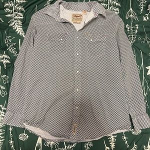 Men's Rafter C XL Pearl Snap Long Sleeve Dress Shirt